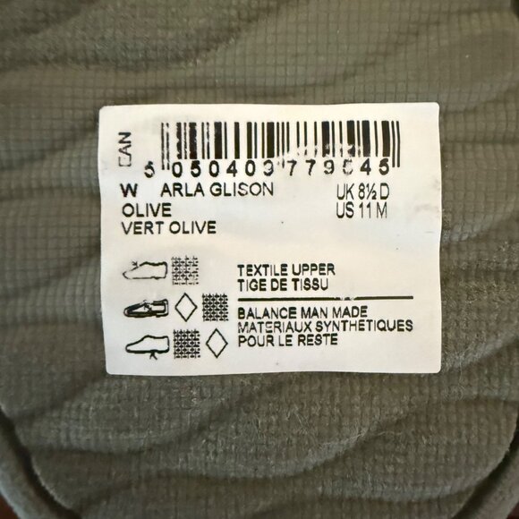 Clarks Cloudsteppers Knotted Strap Olive Green Flip-Flops Sz 11 NWOB - Picture 9 of 9